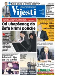 Vijesti - broj 6229, 30. jul 2015.