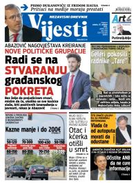Vijesti - broj 5956, 25. okt 2014.