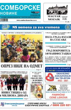 Somborske novine - broj 3062, 1. mar 2013.