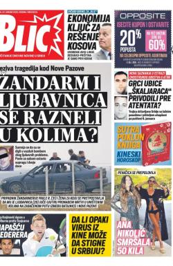 Blic - broj 8234, 22. jan 2020.