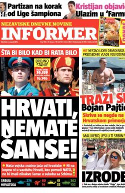 Informer - broj 992, 6. avg 2015.