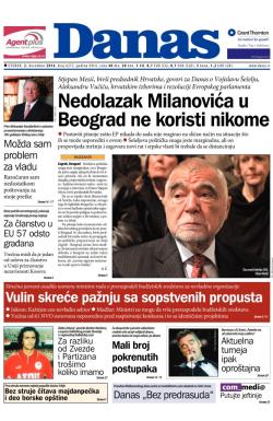 Danas - broj 6273, 2. dec 2014.
