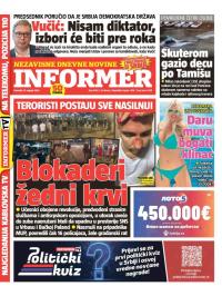 Informer - broj 4056, 14. avg 2025.