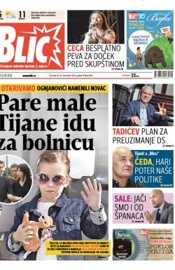 Blic - broj 6063, 26. dec 2013.