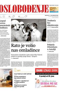 Oslobođenje - broj 25716, 1. jul 2018.