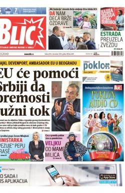 Blic - broj 6401, 6. dec 2014.