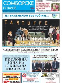 Somborske novine - broj 3382, 19. apr 2019.