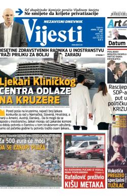 Vijesti - broj 6162, 23. maj 2015.