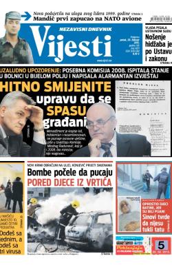Vijesti - broj 6071, 20. feb 2015.