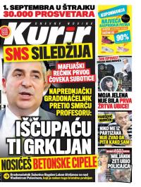 Kurir - broj 1281, 30. avg 2017.