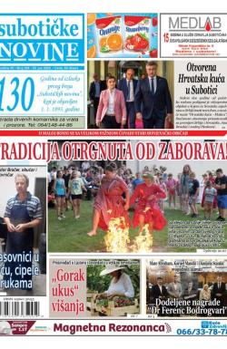 Nove Subotičke novine - broj 326, 30. jun 2023.