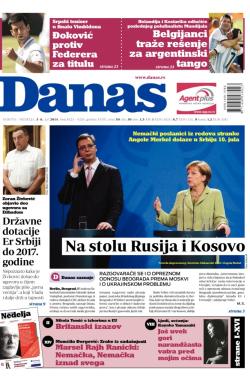 Danas - broj 6123-6124, 5. jul 2014.