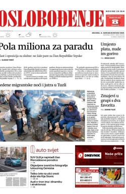 Oslobođenje - broj 26261, 8. jan 2020.