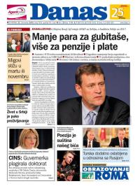 Danas - broj 7024, 22. dec 2016.