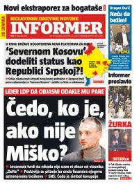 Informer - broj 192, 19. dec 2012.