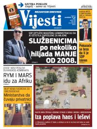 Vijesti - broj 5797, 19. maj 2014.