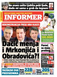 Informer - broj 357, 8. jul 2013.