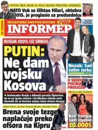 Informer - broj 1461, 13. feb 2017.