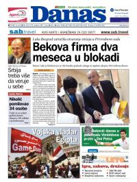 Danas - broj 5758, 5. jul 2013.