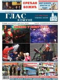 Novi glas komune, Apatin - broj 242, 3. jan 2014.