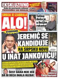 Alo - broj 3192, 13. jan 2017.