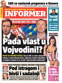 Informer - broj 283, 9. apr 2013.