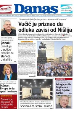 Danas - broj 7514, 26. apr 2018.