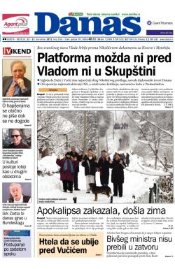 Danas - broj 5563-5564, 22. dec 2012.