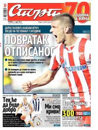 Sport - broj 20.546, 3. mar 2015.
