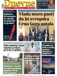 Dnevne novine - broj 3163, 30. nov 2021.