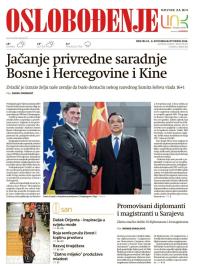 Oslobođenje - broj 25127, 6. nov 2016.