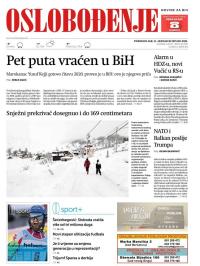 Oslobođenje - broj 26580, 11. jan 2021.
