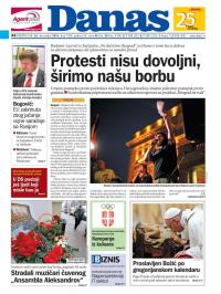 Danas - broj 7028, 26. dec 2016.