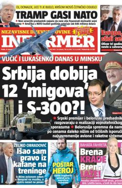 Informer - broj 1447, 27. jan 2017.