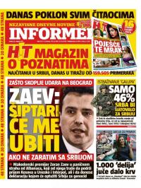 Informer - broj 1621, 23. avg 2017.