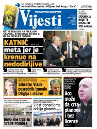 Vijesti - broj 6441, 1. mar 2016.