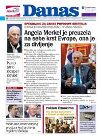 Danas - broj 6713-6714, 15. feb 2016.
