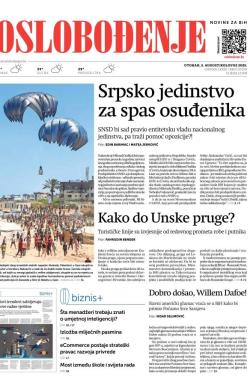 Oslobođenje - broj 27979, 5. avg 2025.