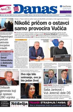 Danas - broj 7051, 18. jan 2017.