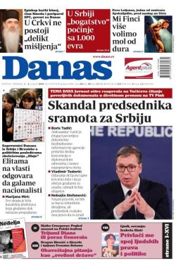 Danas - broj 7978-7979, 3. avg 2019.