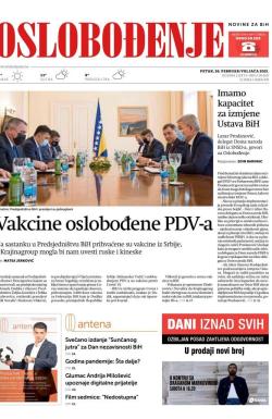 Oslobođenje - broj 26620, 26. feb 2021.