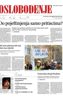 Oslobođenje - broj 27173, 15. dec 2022.