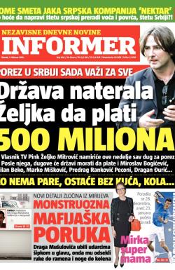 Informer - broj 838, 3. feb 2015.