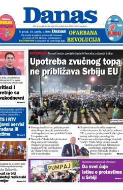 Danas - broj 9890, 16. apr 2025.