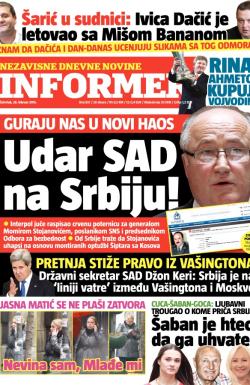 Informer - broj 857, 26. feb 2015.