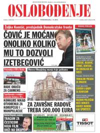 Oslobođenje - broj 24.706, 7. sep 2015.
