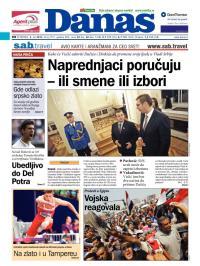 Danas - broj 5757, 4. jul 2013.