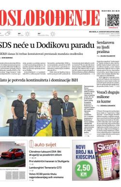 Oslobođenje - broj 27980, 6. avg 2025.