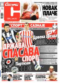 Sport - broj 19870, 9. apr 2013.
