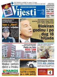 Vijesti - broj 6362, 10. dec 2015.